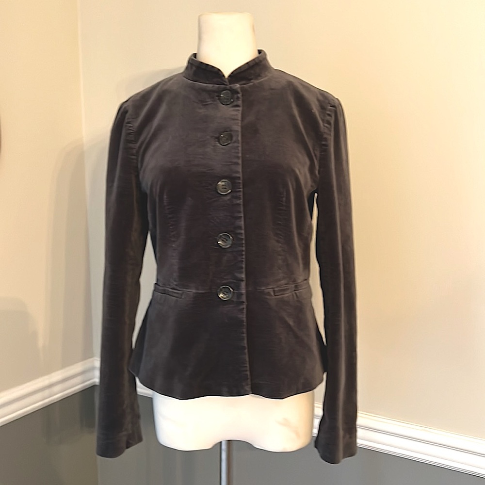 ANN TAYLOR LOFT PETITES PEPLUM JACKET